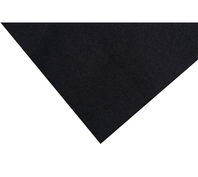 Servet Pronappe 1/4 vouw 2-laags 380x380mm 40 vel zwart