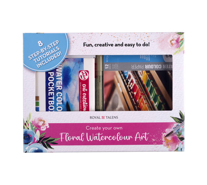 Aquarelverfset Talens Art Creation Floral Watercolour Art assorti