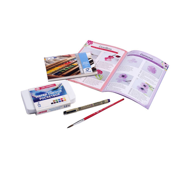 Aquarelverfset Talens Art Creation Floral Watercolour Art assorti