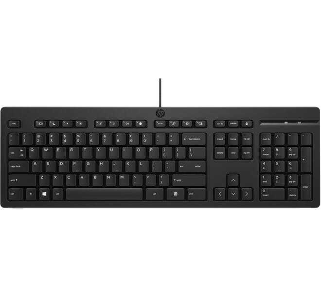 Toetsenbord HP 125 USB bedraad QWERTY