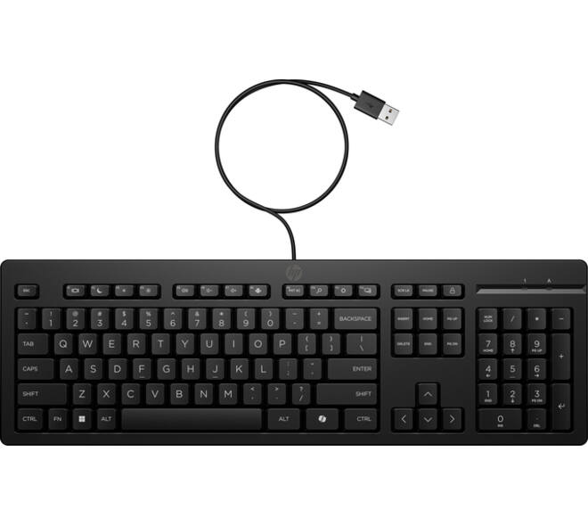 Toetsenbord HP 125 USB bedraad QWERTY