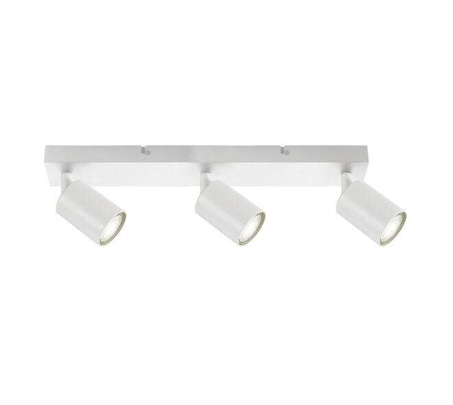 Plafondspot Integral Siena 3 spot IP20 GU10 wit