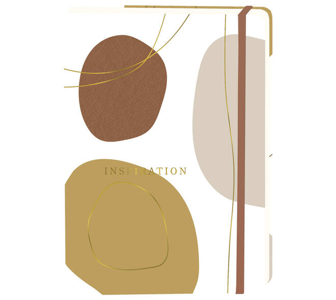 Notitieboek Inspiration A5 lijn 92 pagina's softcover