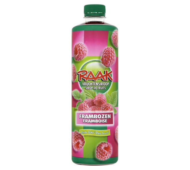 Siroop RAAK framboos 750ml