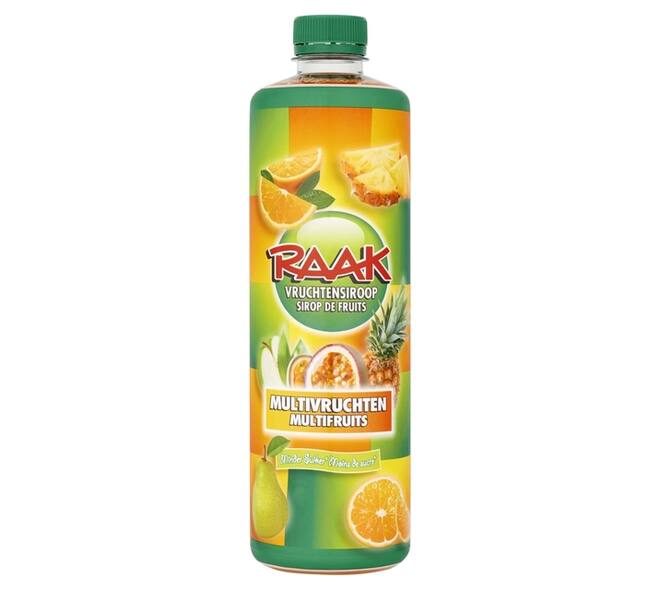 Siroop RAAK multivruchten 750ml