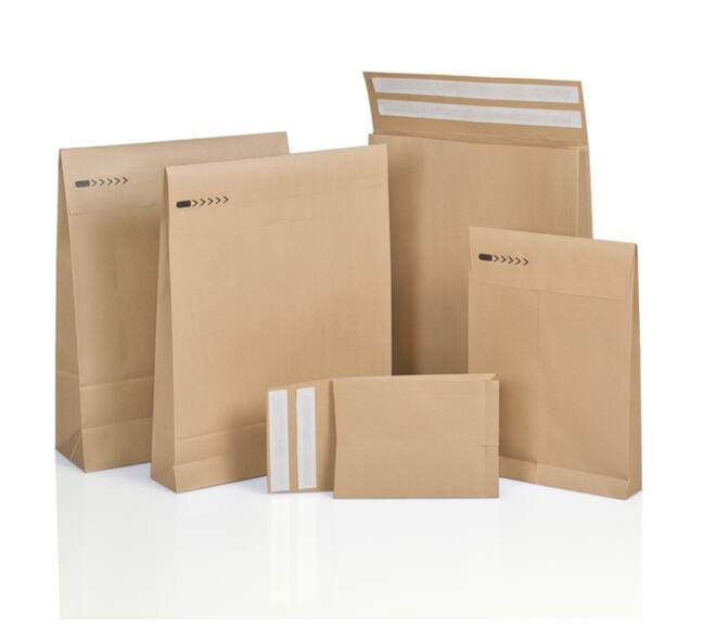 E-Commerce envelop IEZZY 450x570x100+95mm met retoursluiting br 100st