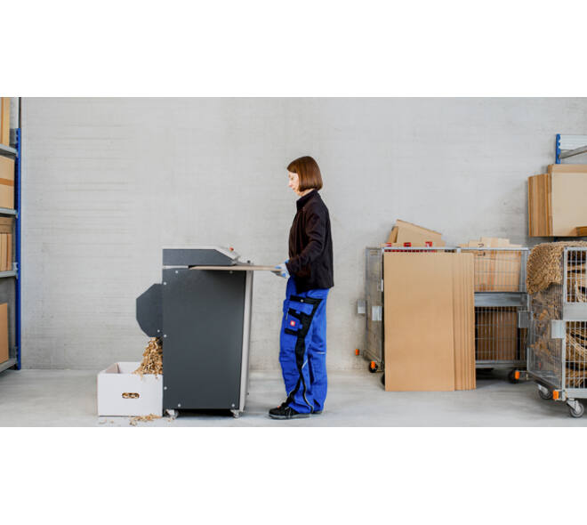Verpakkingschipmachine HSM ProfiPack ecoChip incl. adaptieset
