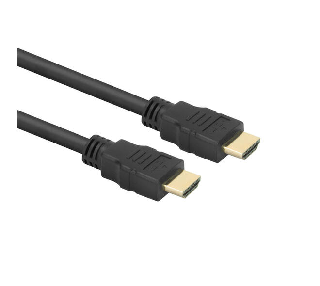 Kabel ACT HDMI ETH4K M/M zwart 2 meter