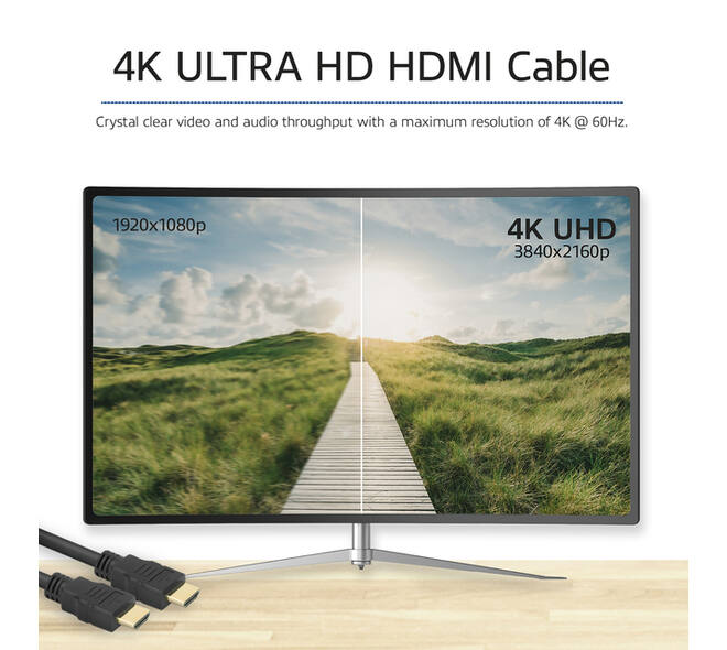 Kabel ACT HS v2.0 HDMI-A male - HDMI-A male (AWG30) 5 meter
