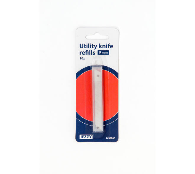 Snijmes vullingen IEZZY 9mm 10 stuks