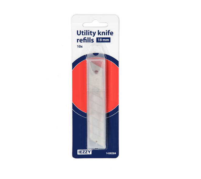 Snijmes vullingen IEZZY 18mm 10 stuks