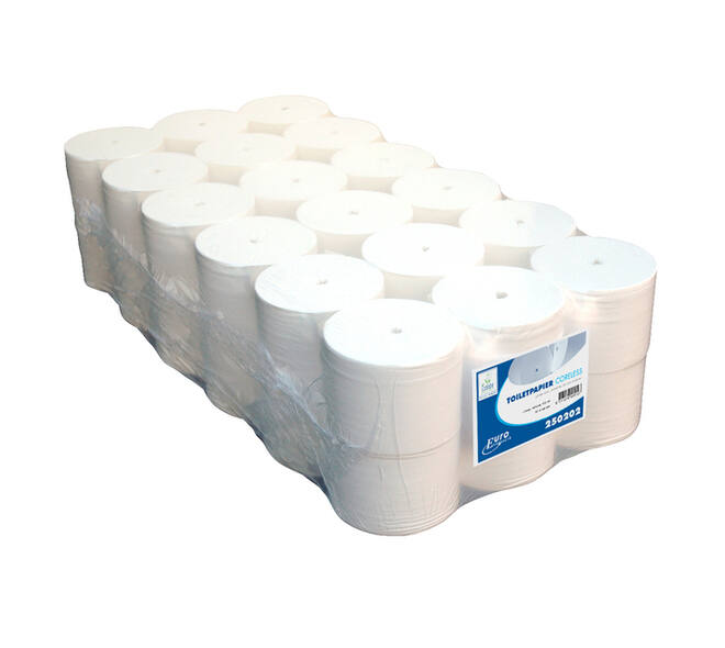 Toiletpapier Coreless 2-laags 104m wit