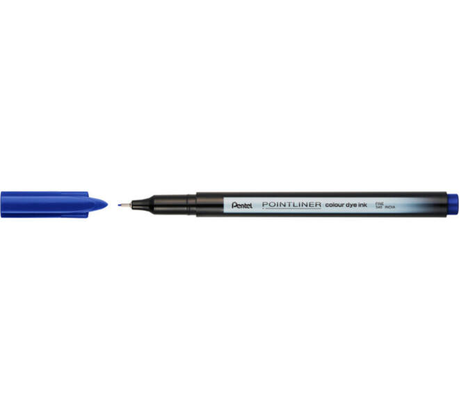 Fineliner Pentel Pointliner S40-C fijn blauw