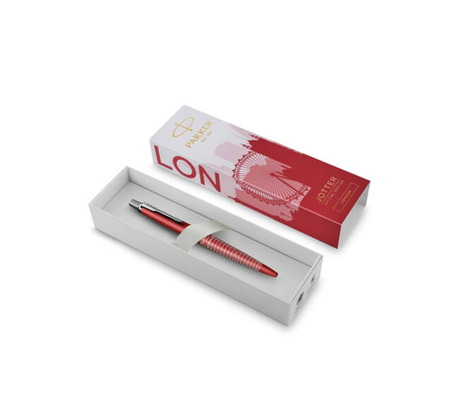 Balpen Parker Jotter special edition London red CT medium