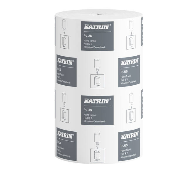 Poetspapier Katrin Plus klein 2-laags 240 vel wit 97494