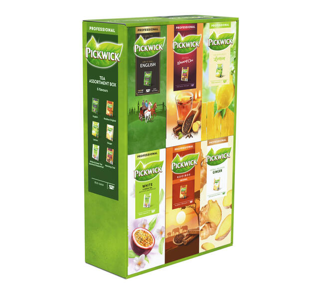 Thee Pickwick combibox 6x25 zakjes