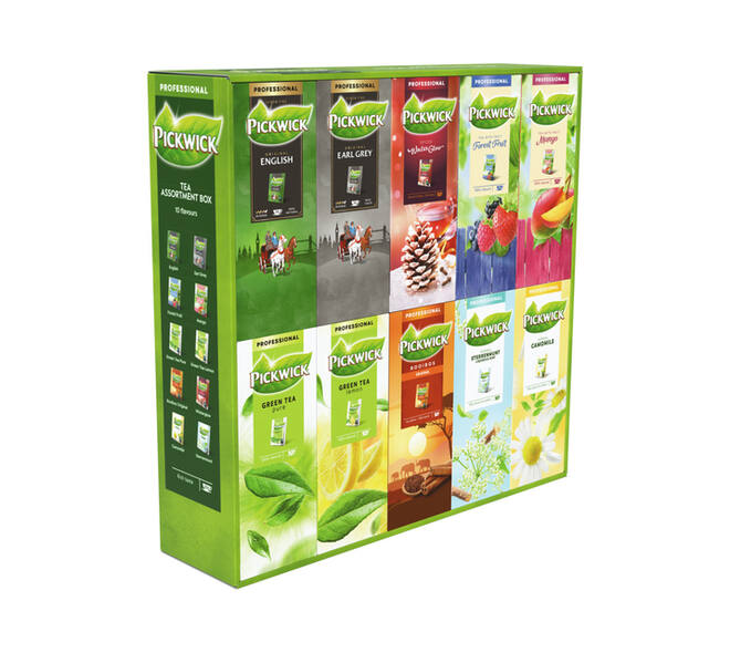 Thee Pickwick combibox 10x25 zakjes