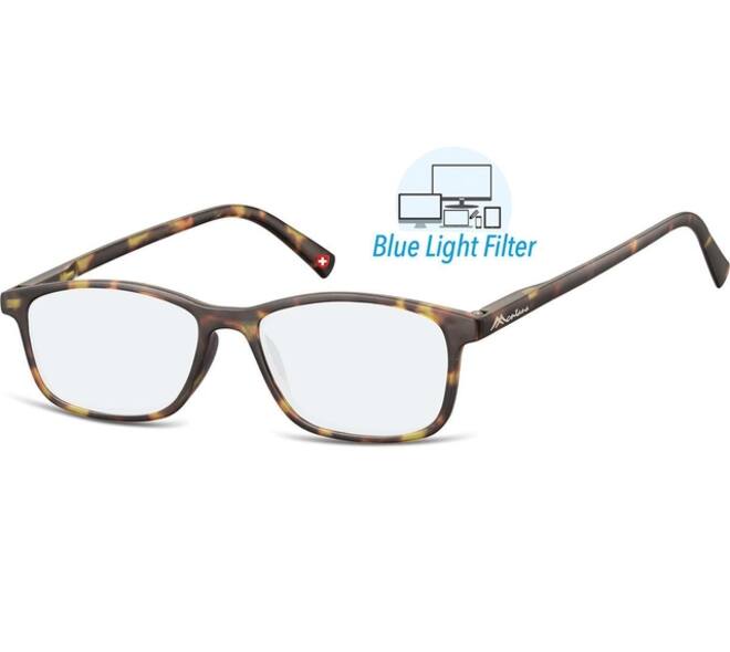 Leesbril  Montana +2.50 dpt blue light filter turtle