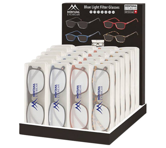 Leesbril Montana blue light filter assorti