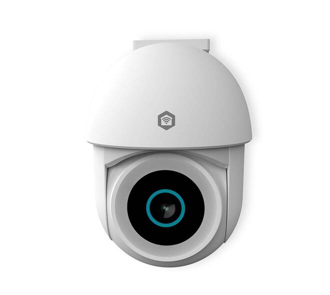 Beveiligingscamera Nedis Smartlife Wifi buiten 3MP Full HD 1296p wit