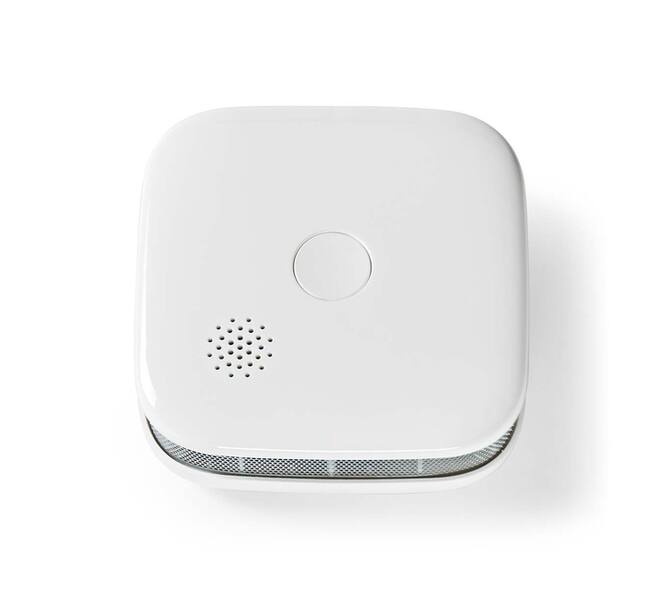 Rookmelder Nedis Smartlife Wifi 10 jaar sensor wit