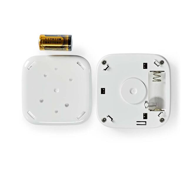 Rookmelder Nedis Smartlife Wifi 10 jaar sensor wit