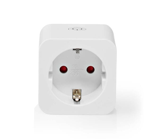 Slimme stekker Nedis Smartlife Wifi enkel wit