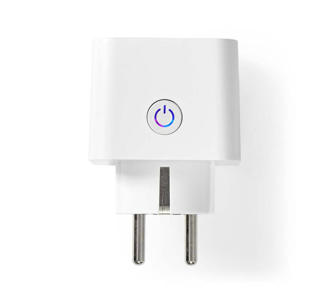 Slimme stekker Nedis Smartlife Wifi enkel wit