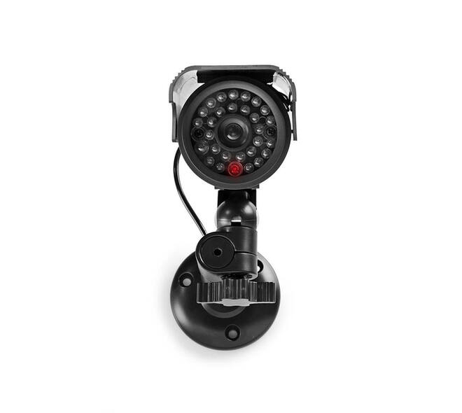 Dummy beveiligingscamera Nedis bullet solar buiten grijs