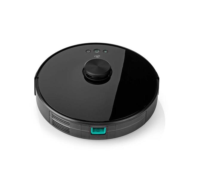 Robotstofzuiger Nedis Smartlife wifi laser 3-in-1 zwart