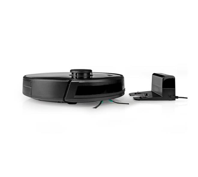 Robotstofzuiger Nedis Smartlife wifi laser 3-in-1 zwart
