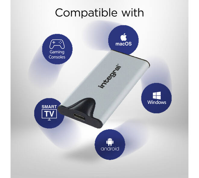 SSD Integral SlimXpress Portable USB-C 2TB