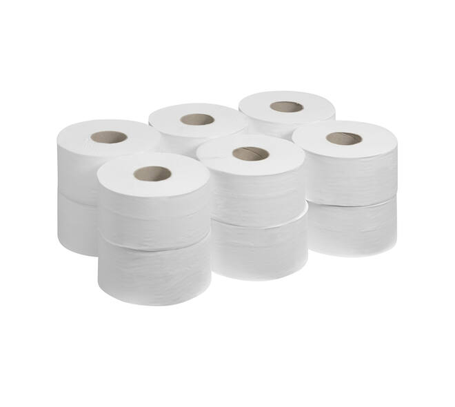Toiletpapier Kleenex jumbo 2-laags 180m wit 8571