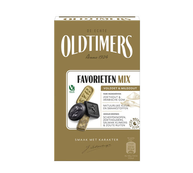 Drop Oldtimers Jochums favorieten doos 235 gram