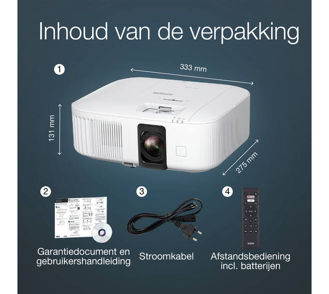 Projector Epson TW6250 4K