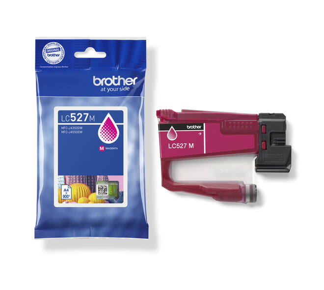 Inktcartridge Brother LC-527M rood