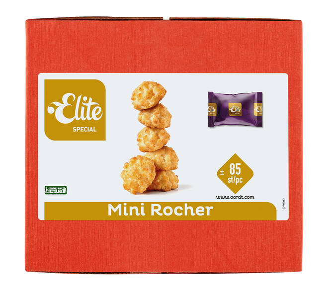 Koekjes Elite mini rocher 85 stuks