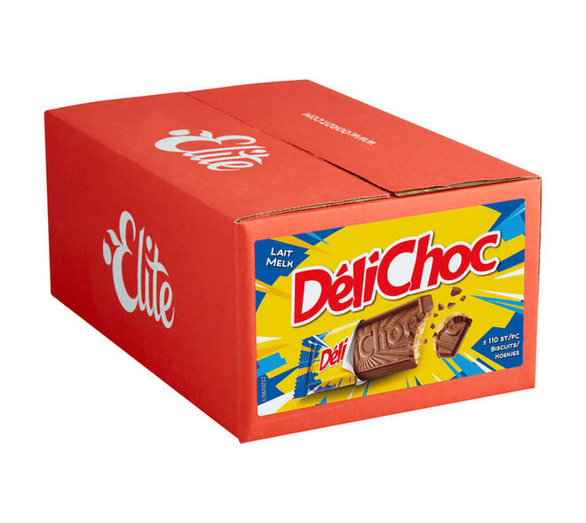 Koekjes Elite délichoc melk 110 stuks