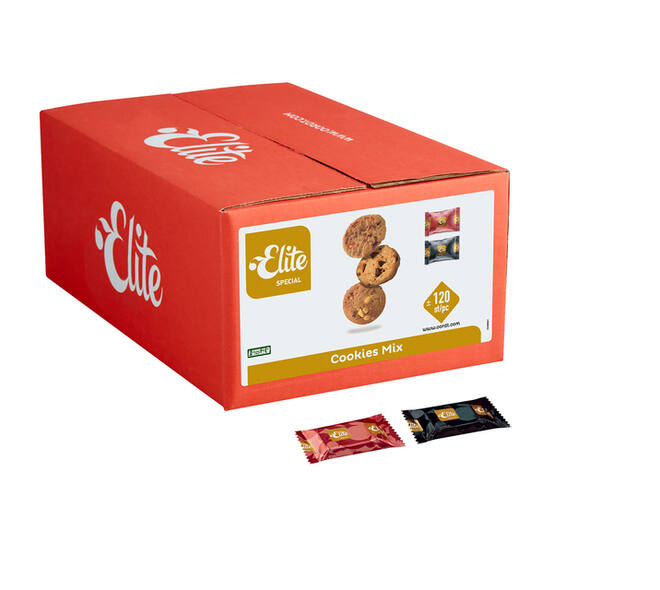 Koekjes Elite cookies mix 120 stuks
