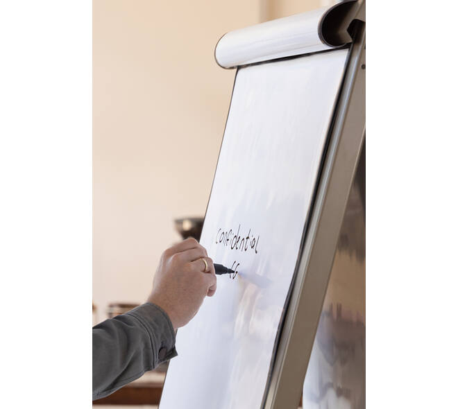 Flipoverpapier Bambook 65x95cm uitwisbaar 10 vel