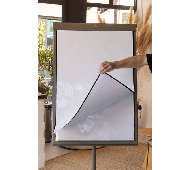 Flipoverpapier Bambook 65x95cm uitwisbaar 10 vel