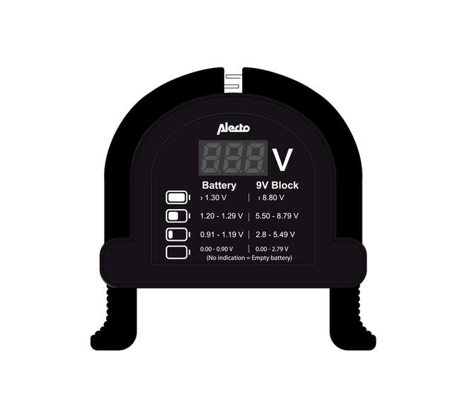 Batterijtester Alecto BTT2