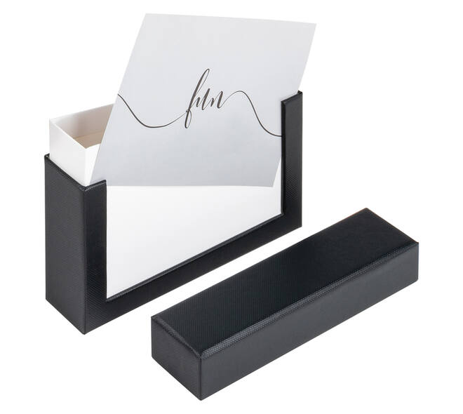 Fotobox walther design Fun 10x15cm 100 foto's zwart