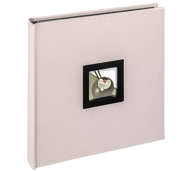 Fotoalbum walther design Black & White 26x25cm 25vel grijs