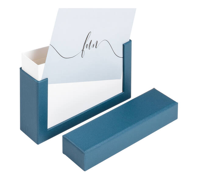 Fotobox walther design Fun 10x15cm 100 foto's blauw