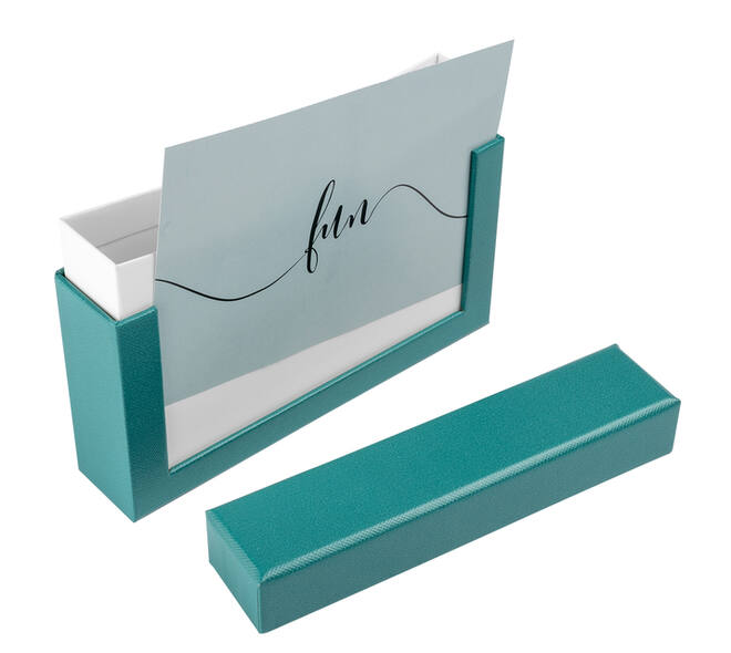 Fotobox walther design Fun 10x15cm 100 foto's petrol groen