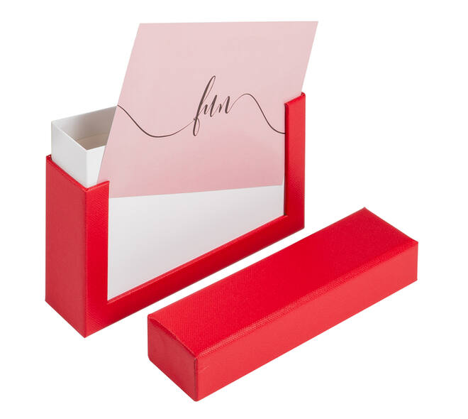 Fotobox walther design Fun 10x15cm 100 foto's rood