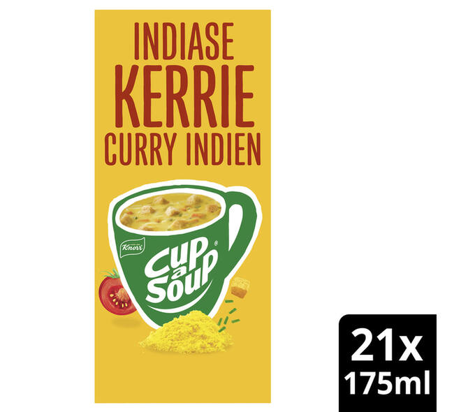 Cup-a-Soup Knorr Indiase kerrie 21x175ml
