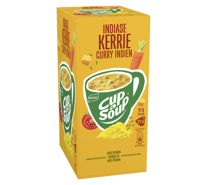 Cup-a-Soup Knorr Indiase kerrie 21x175ml