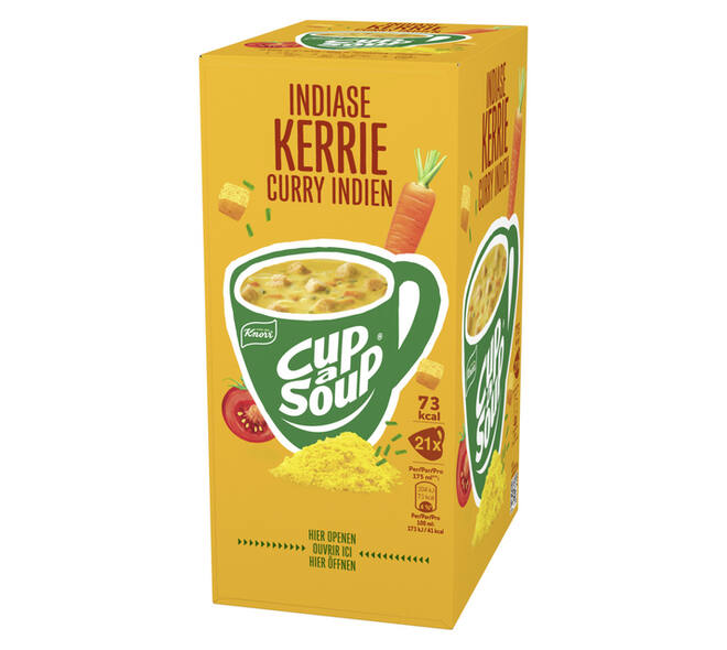 Cup-a-Soup Knorr Indiase kerrie 21x175ml